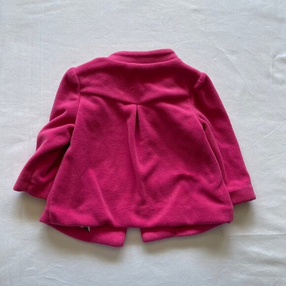 Gymboree Pink Fleece A-line Coat size 12-18 Months - Picture 8 of 8